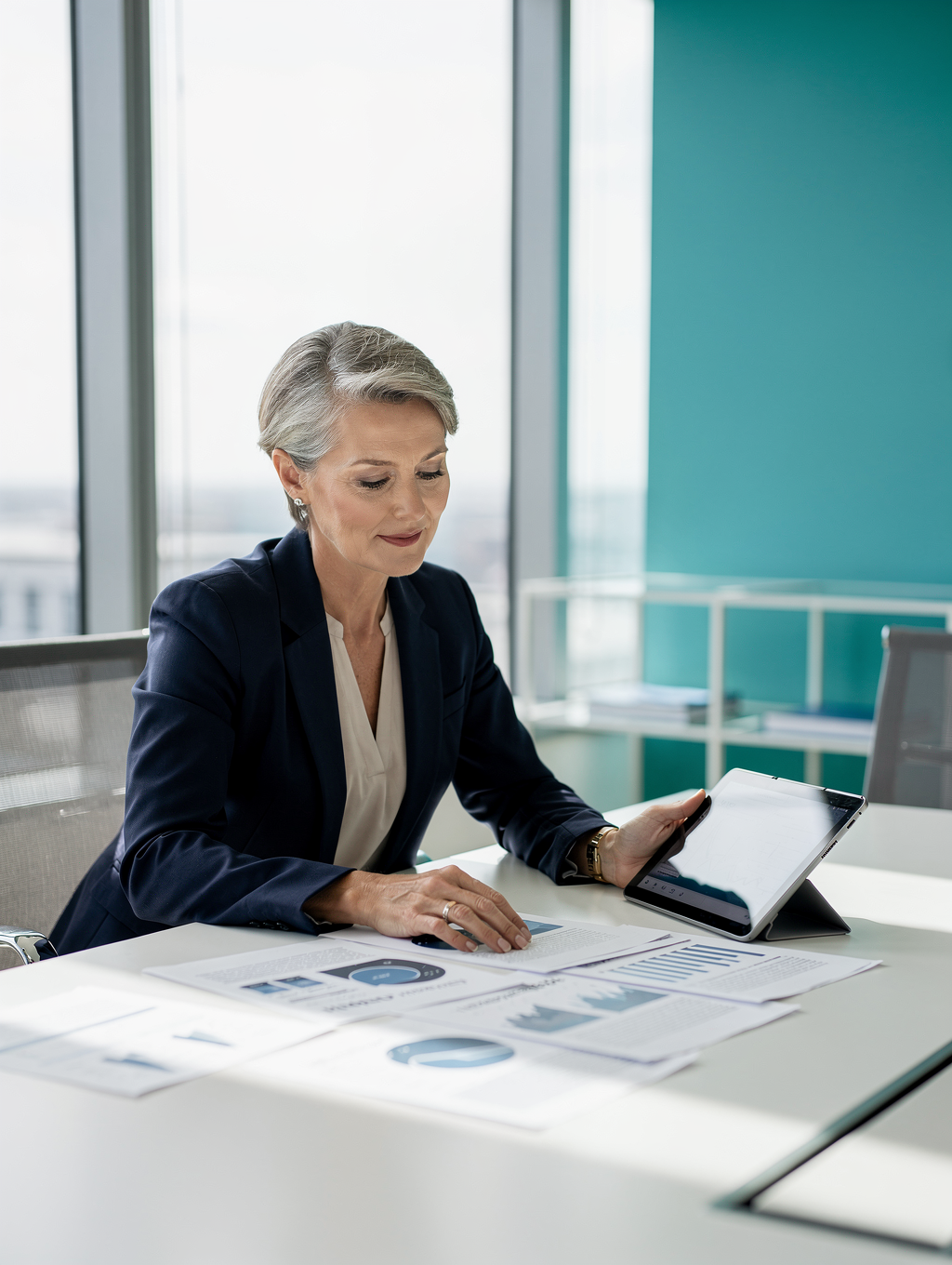 Corporate portrait of María Gómez